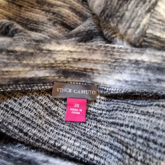 NWOT VINCE CAMUTO BRUSHED SLUB BUBBLE SLEEVE SWEATER - Picture 8 of 9